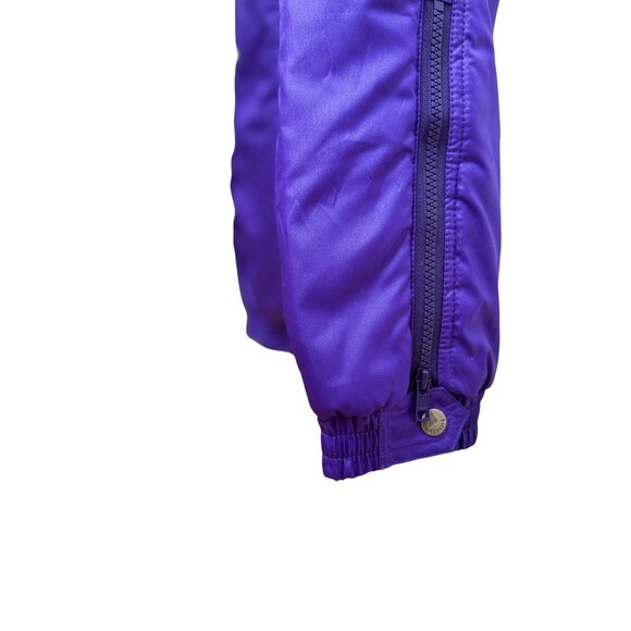 Alpine Technical Skiwear 2-Piece Retro Snowsuit – Purple Neon Colorblock - Picture 13 of 16